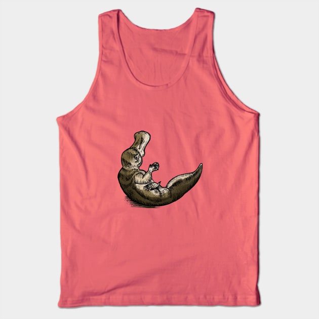 Playful Platypus Tank Top by Perryology101